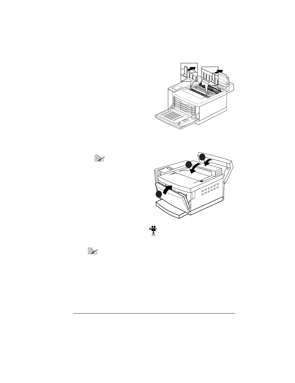 Cleaning the laser lens | NEC MAGICOLOR 6110 User Manual | Page 65 / 216