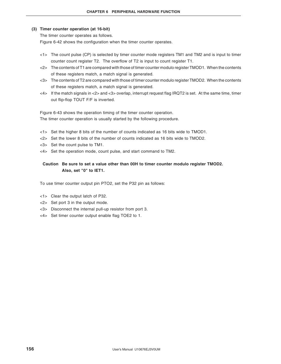 NEC PD754144 User Manual | Page 156 / 306