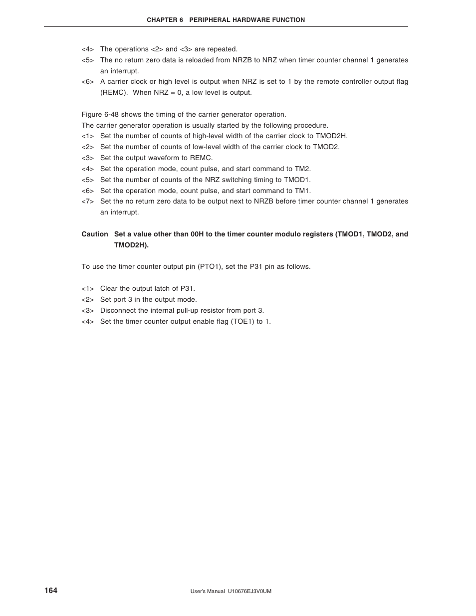 NEC PD754144 User Manual | Page 164 / 306