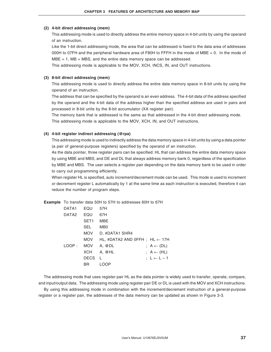 NEC PD754144 User Manual | Page 37 / 306