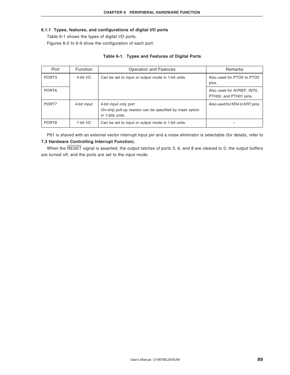 NEC PD754144 User Manual | Page 89 / 306