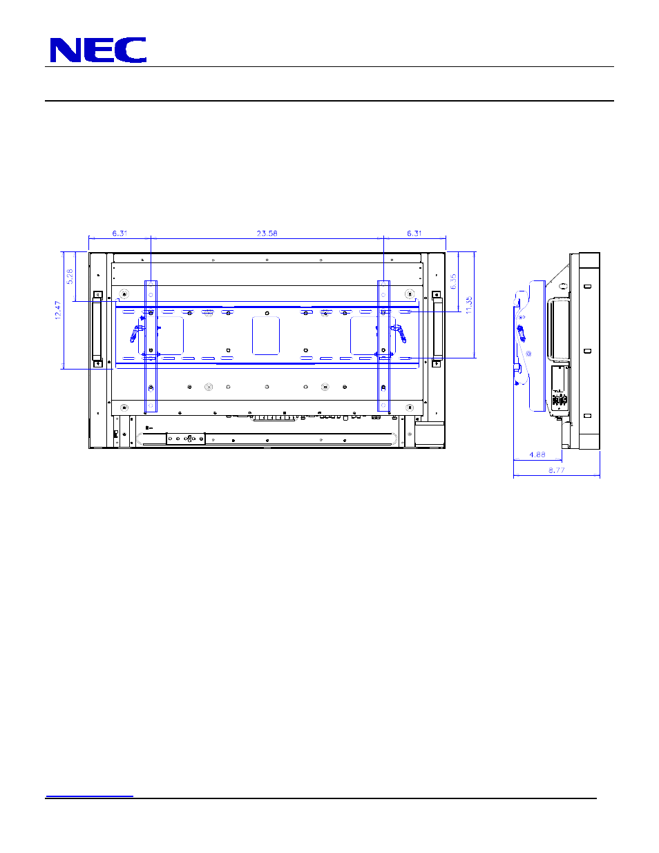 NEC LCD4020-2 User Manual | Page 8 / 9