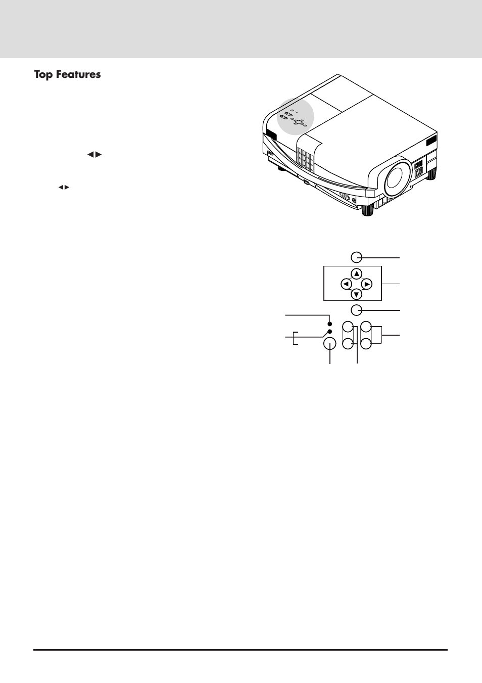 Top features | NEC MT830 User Manual | Page 9 / 48