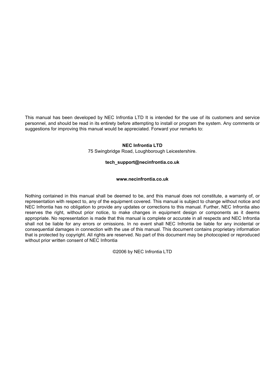 NEC XN120 User Manual | Page 2 / 30