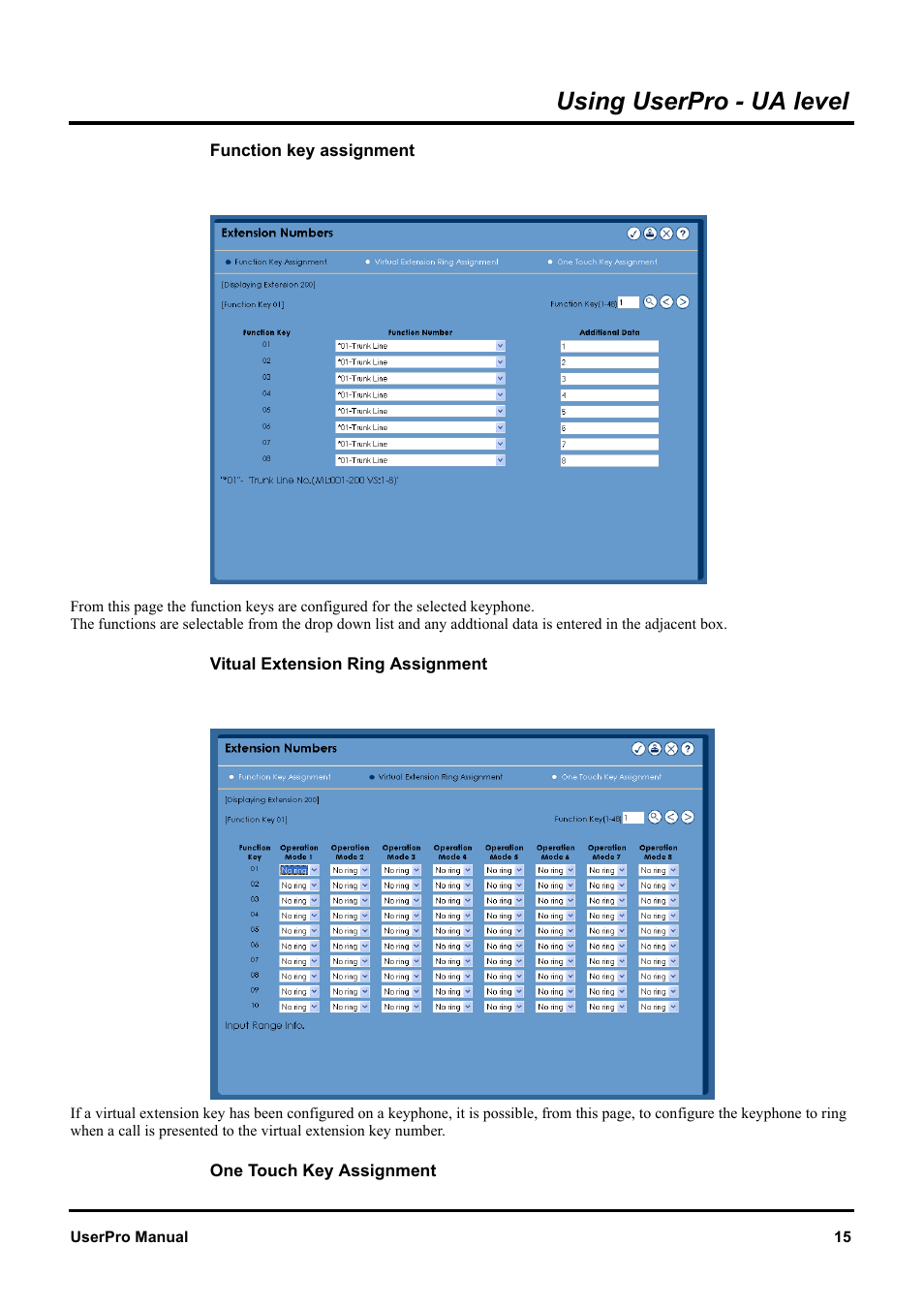 Using userpro - ua level | NEC XN120 User Manual | Page 21 / 30