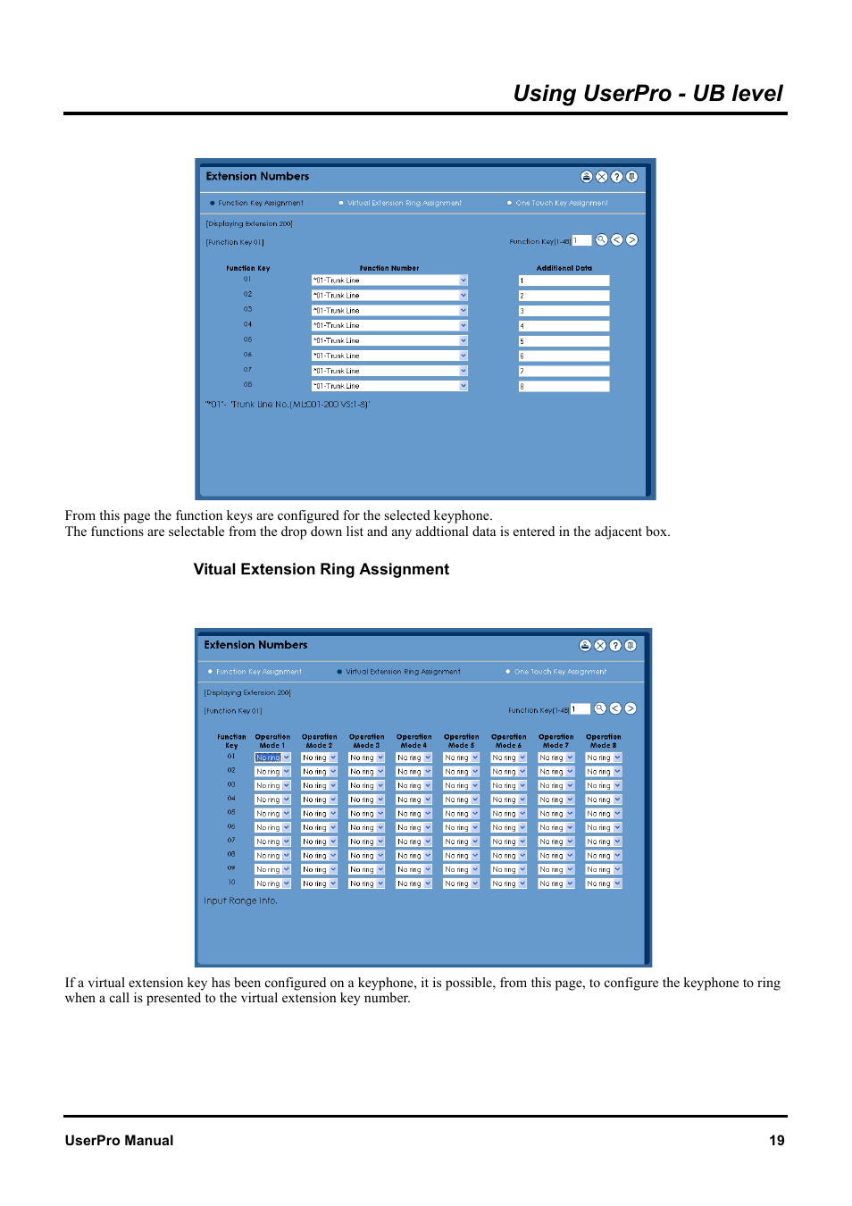 Using userpro - ub level | NEC XN120 User Manual | Page 25 / 30