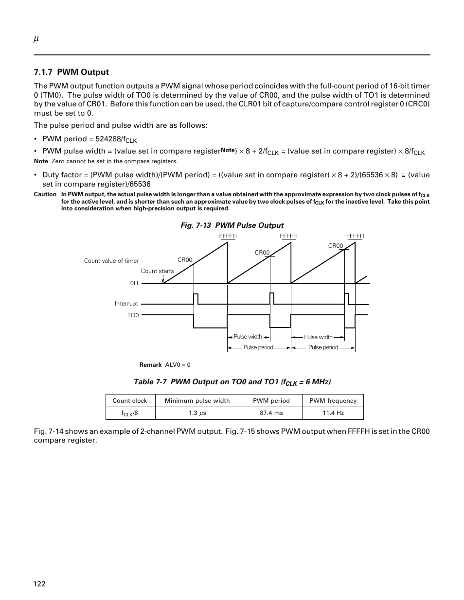 7 pwm output | NEC PD78214 User Manual | Page 151 / 487