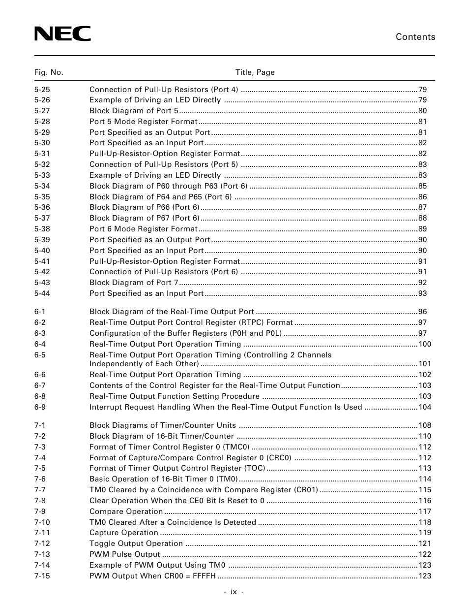 NEC PD78214 User Manual | Page 20 / 487