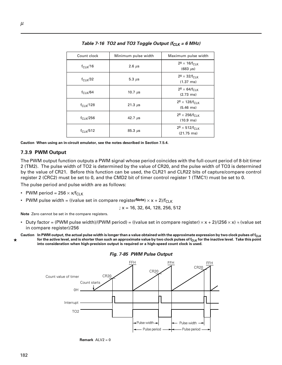 9 pwm output | NEC PD78214 User Manual | Page 211 / 487