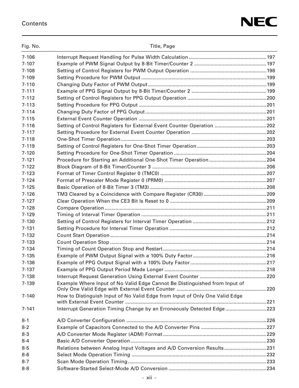 NEC PD78214 User Manual | Page 23 / 487