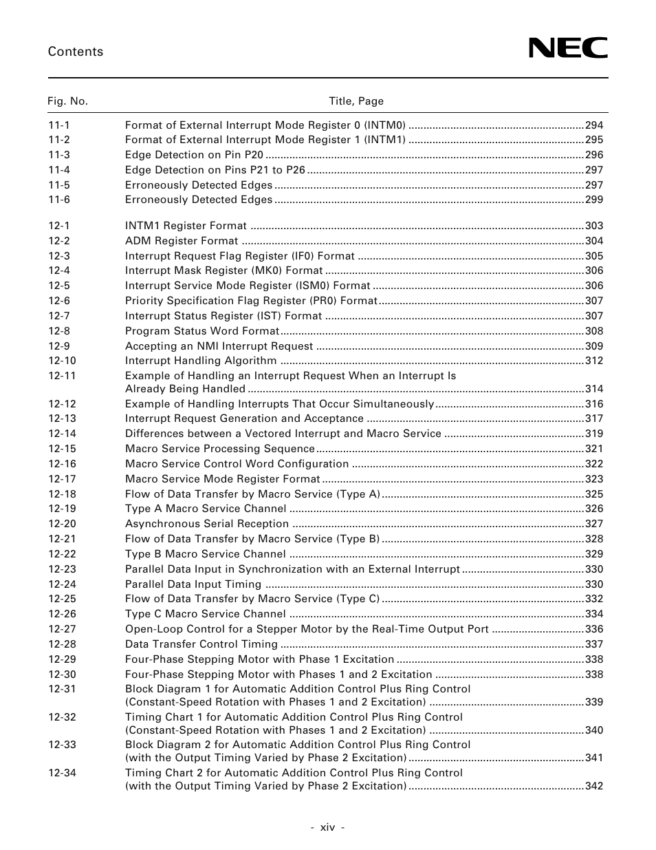 NEC PD78214 User Manual | Page 25 / 487