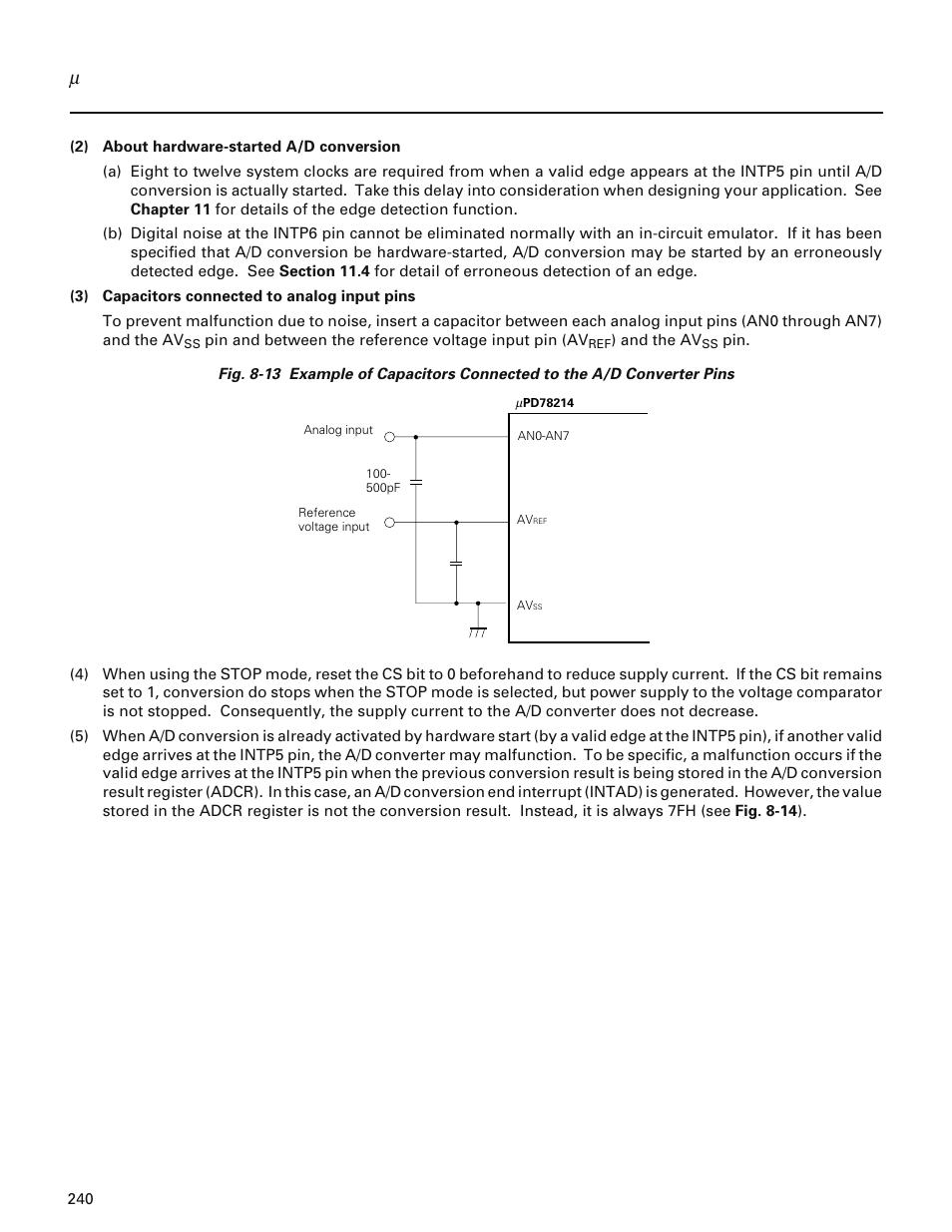 NEC PD78214 User Manual | Page 269 / 487