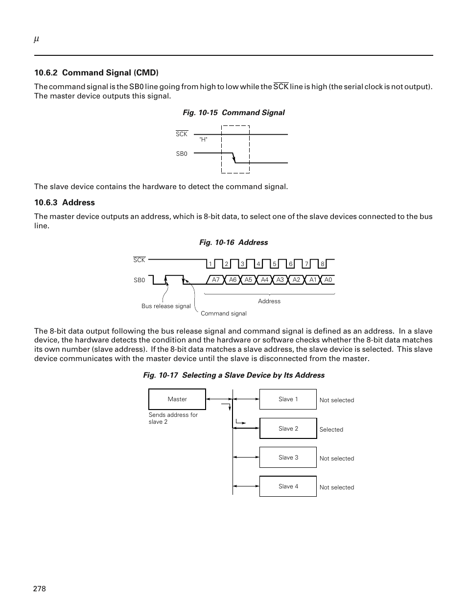 2 command signal (cmd), 3 address | NEC PD78214 User Manual | Page 307 / 487