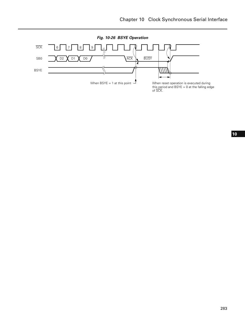 Chapter 10 clock synchronous serial interface | NEC PD78214 User Manual | Page 312 / 487