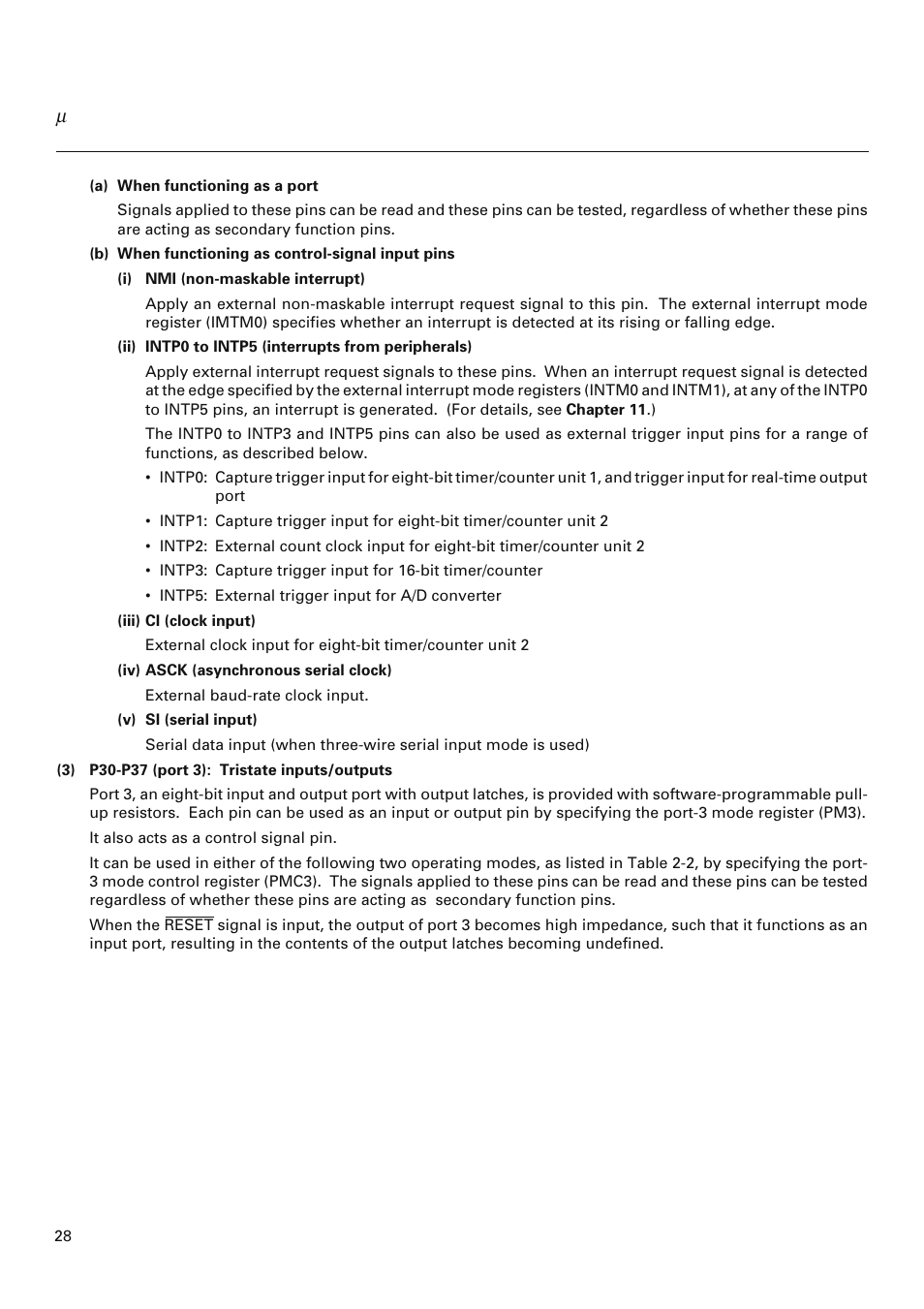 NEC PD78214 User Manual | Page 57 / 487