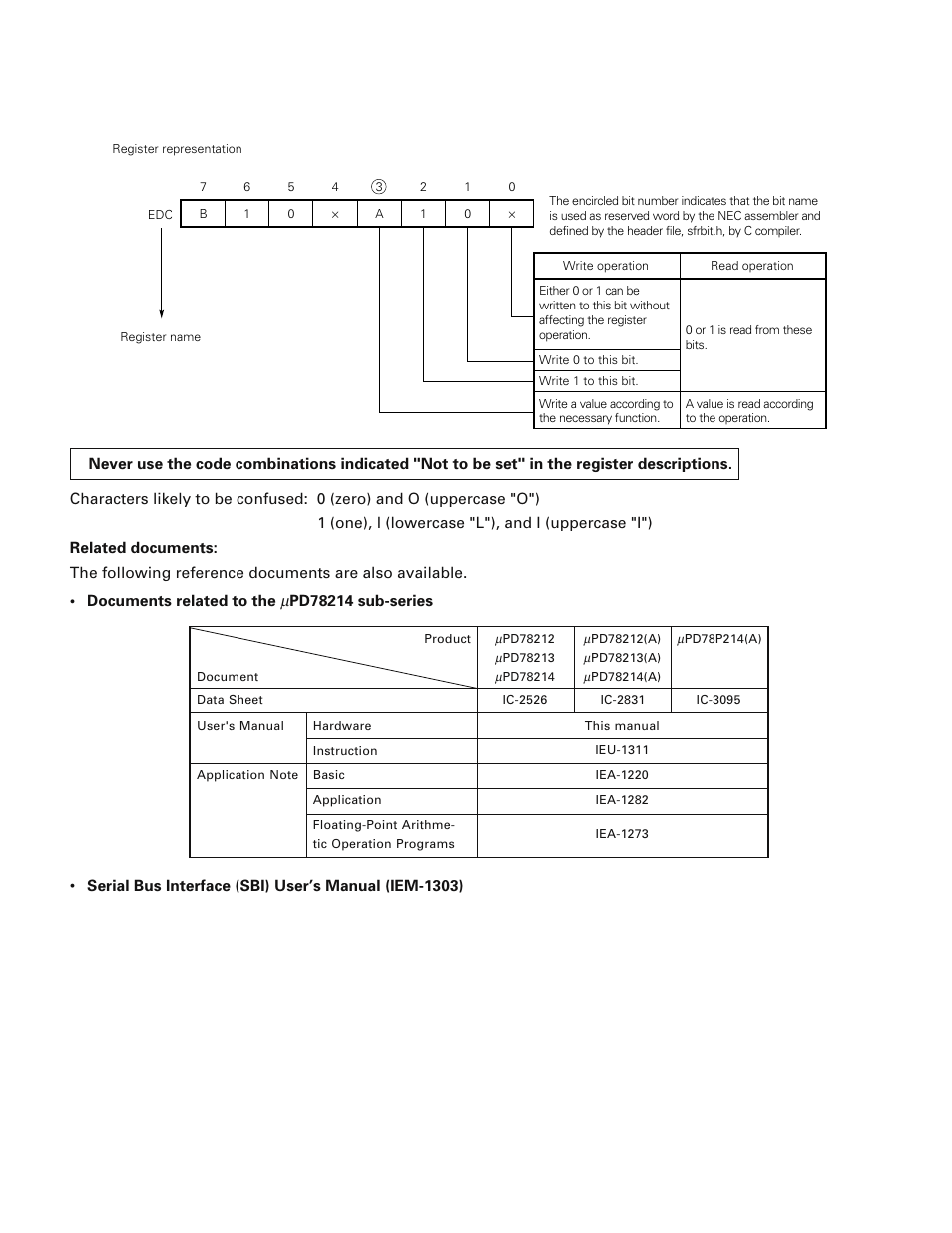 NEC PD78214 User Manual | Page 8 / 487