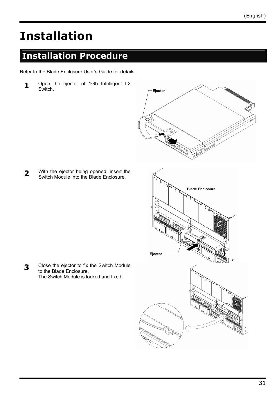 Installation, Installation procedure | NEC N8406-022 User Manual | Page 53 / 62