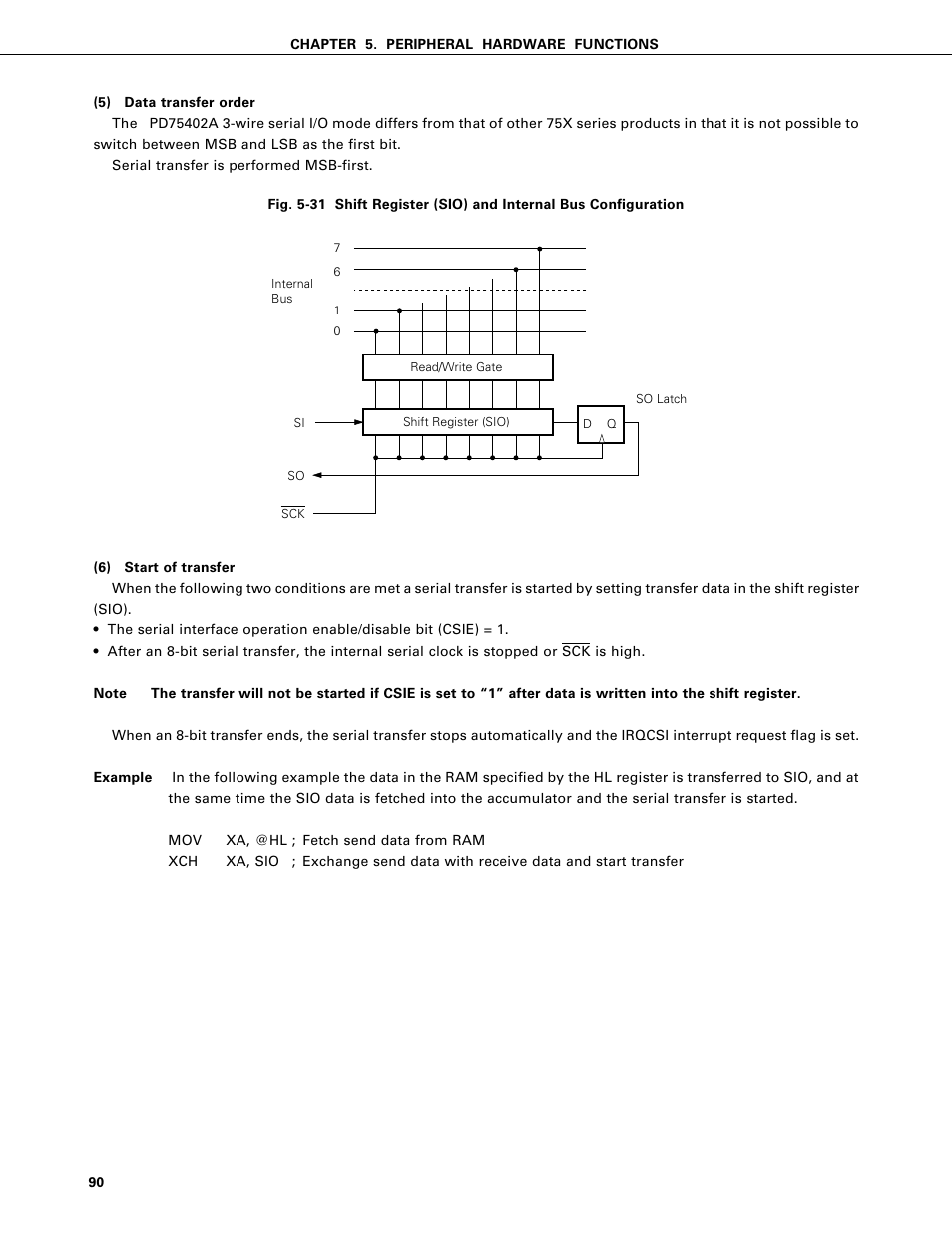 NEC PD75402A User Manual | Page 101 / 195