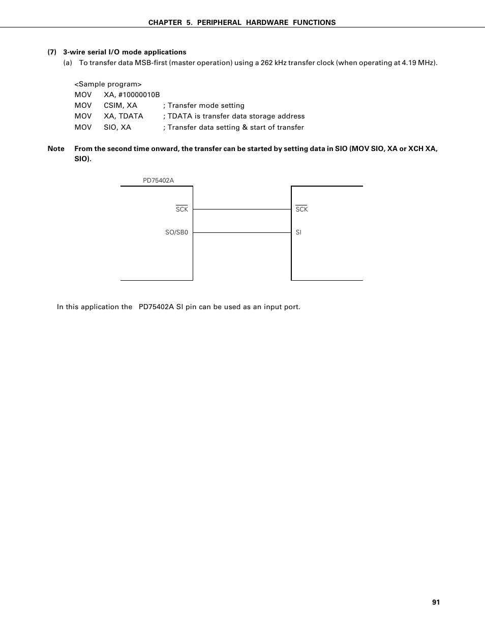NEC PD75402A User Manual | Page 102 / 195