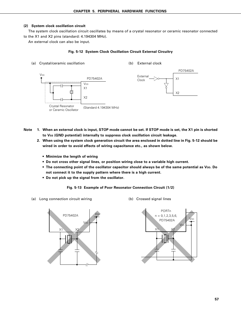 NEC PD75402A User Manual | Page 68 / 195