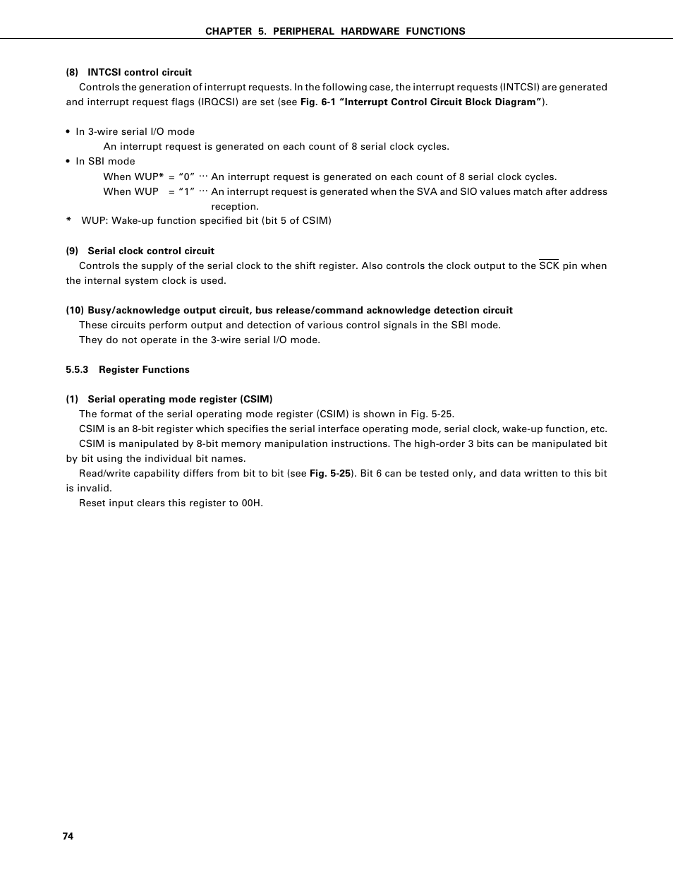 Register functions | NEC PD75402A User Manual | Page 85 / 195