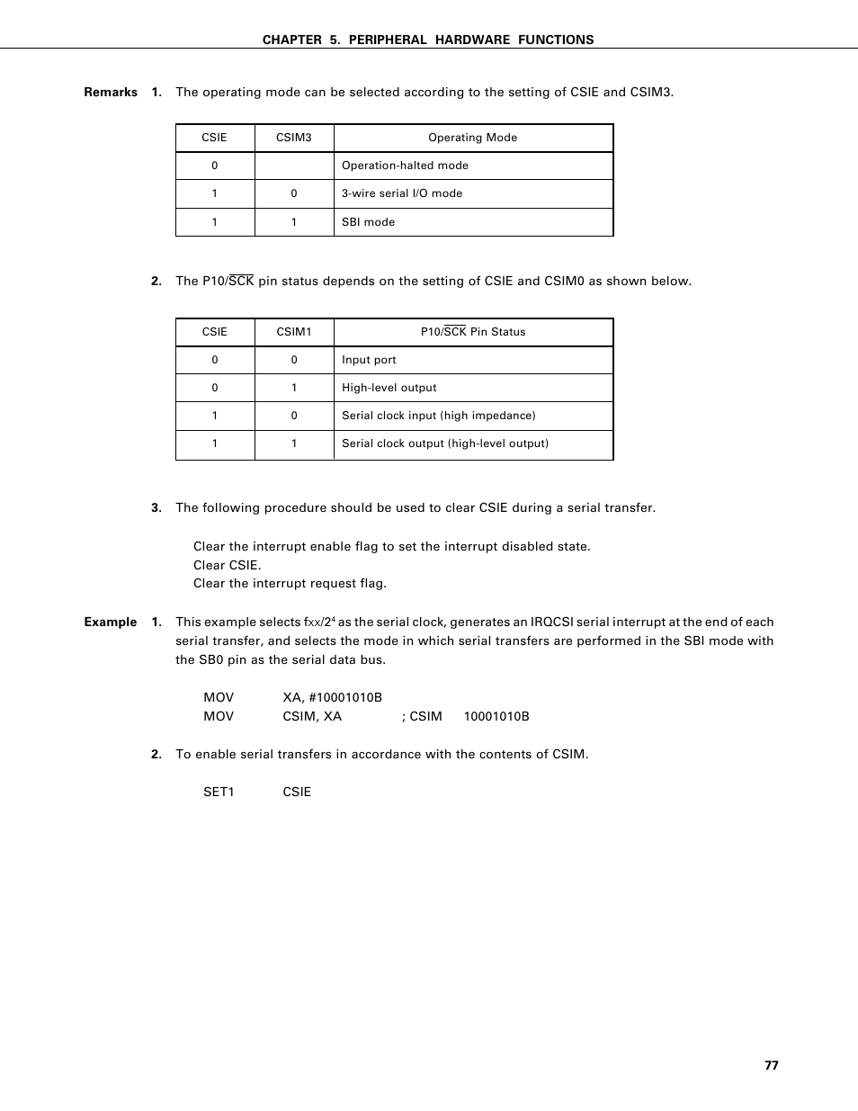 NEC PD75402A User Manual | Page 88 / 195