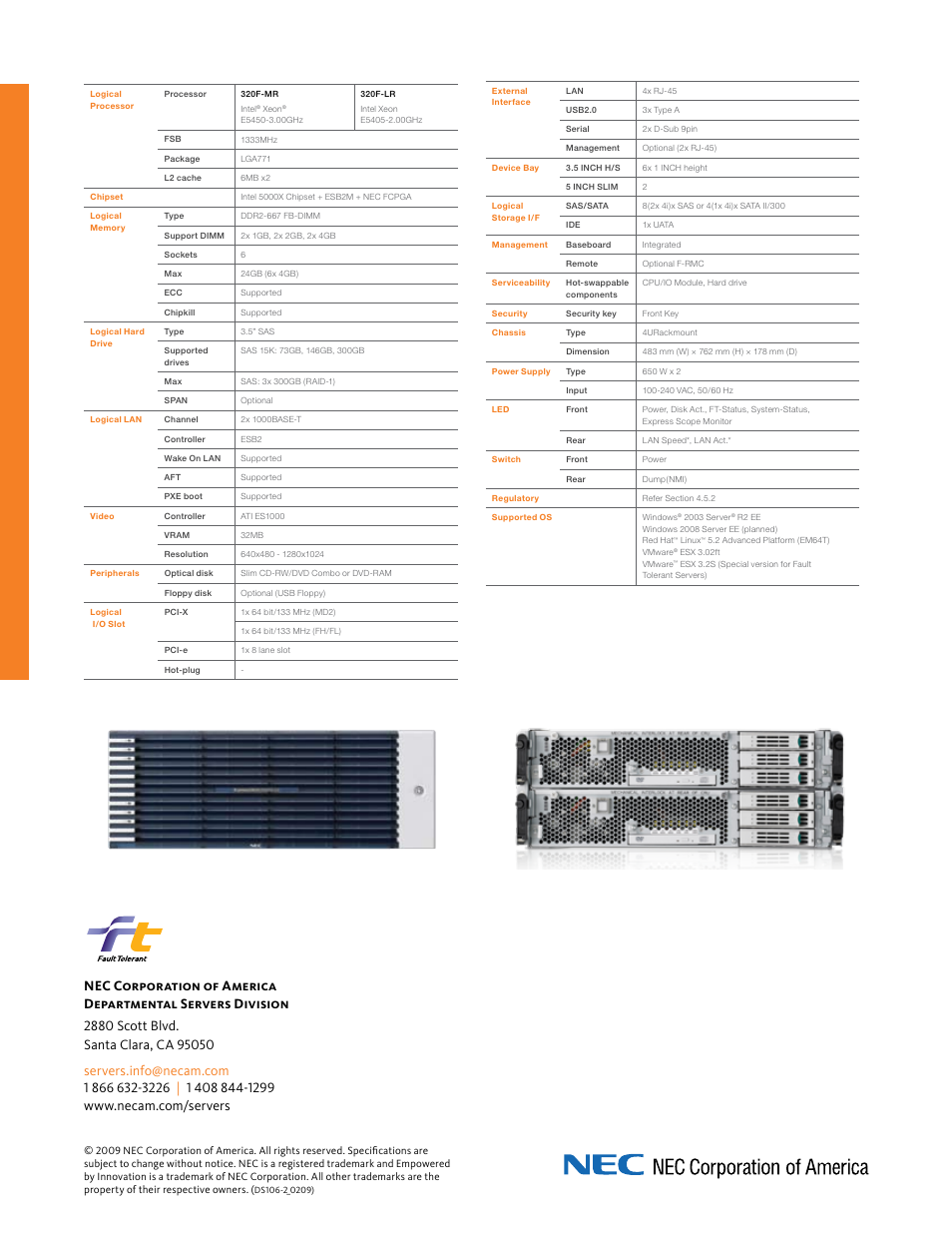 NEC Express320F User Manual | Page 2 / 2