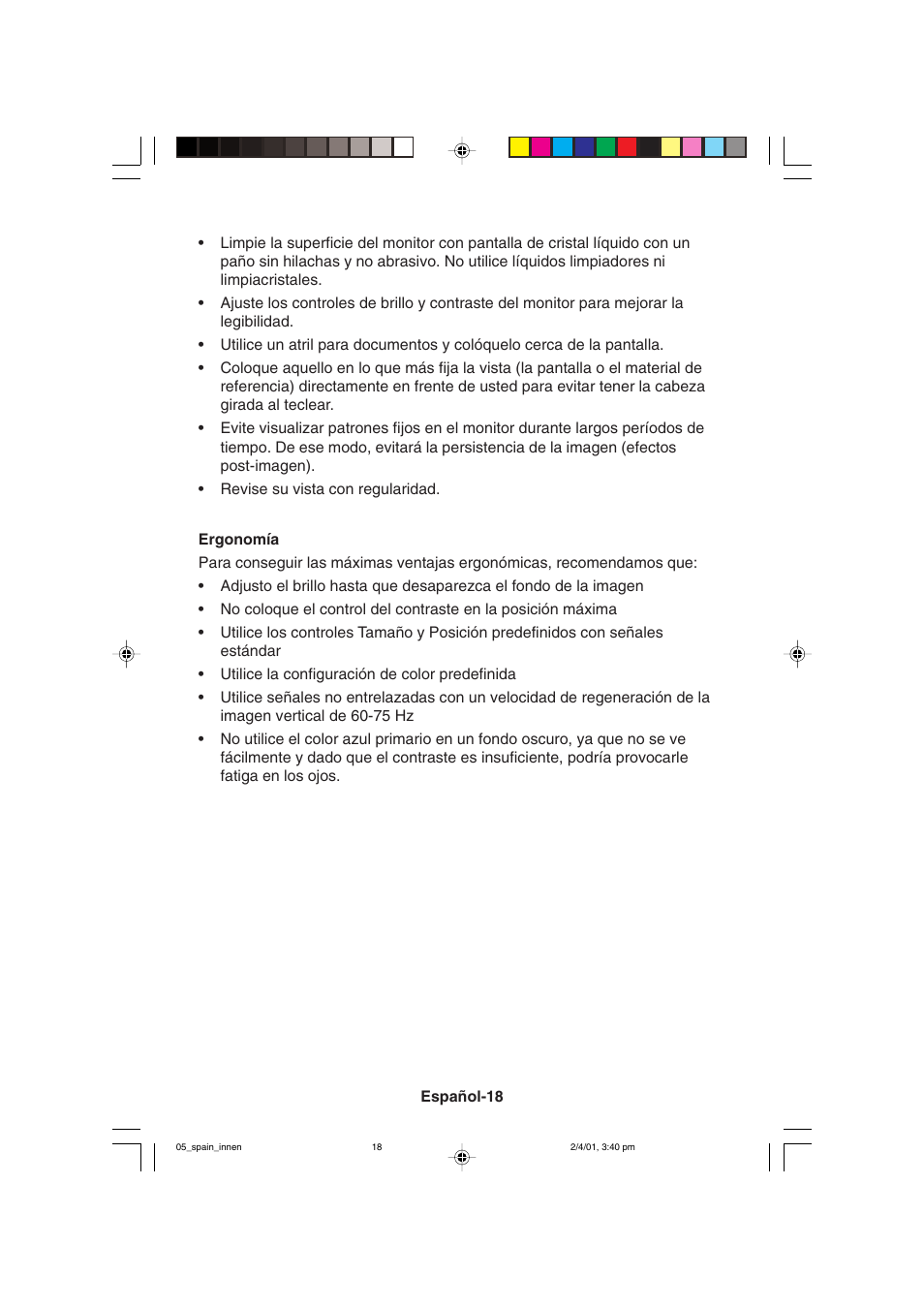 NEC LCD1850X User Manual | Page 101 / 213