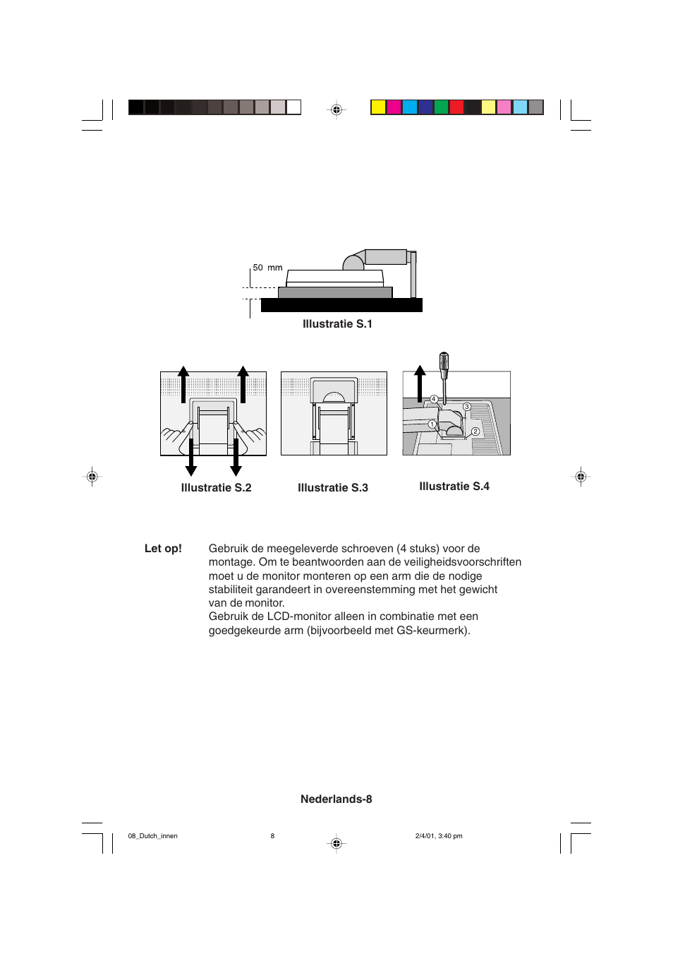 NEC LCD1850X User Manual | Page 145 / 213