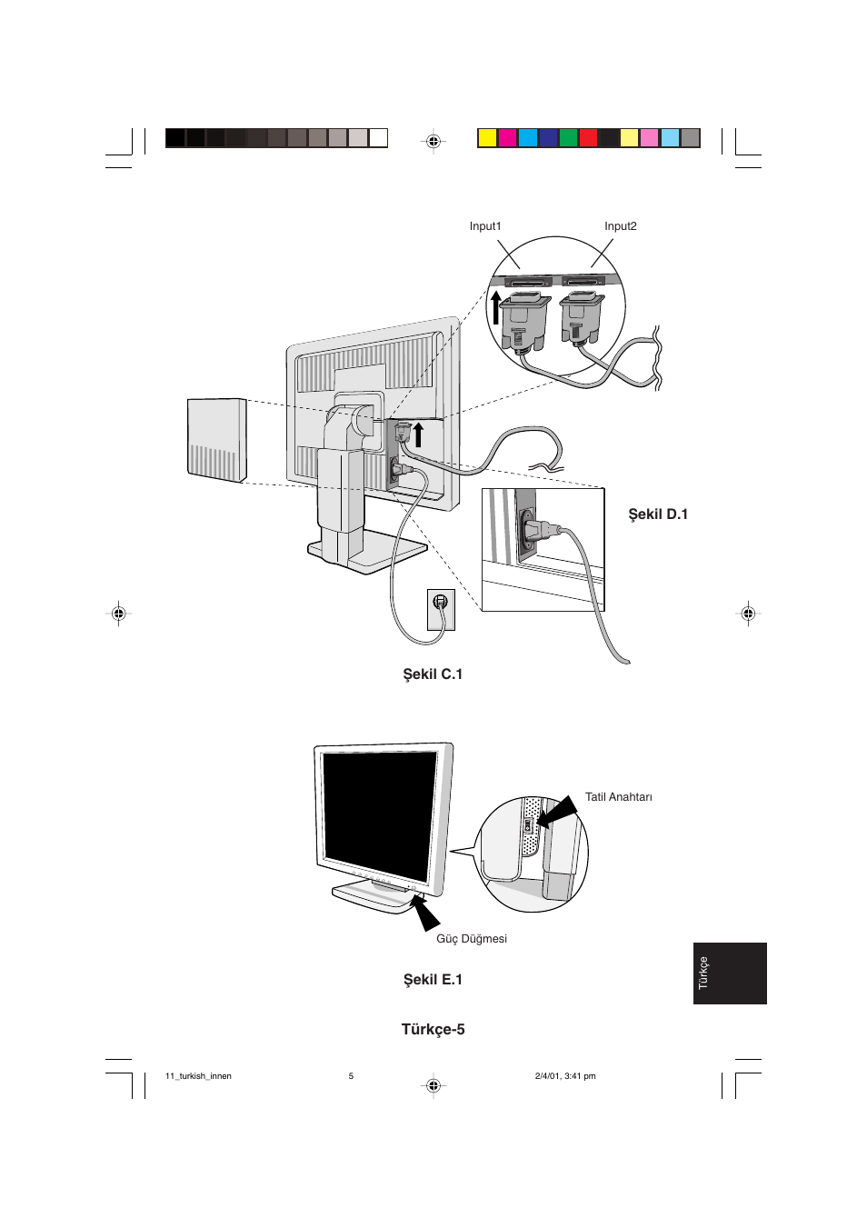NEC LCD1850X User Manual | Page 198 / 213
