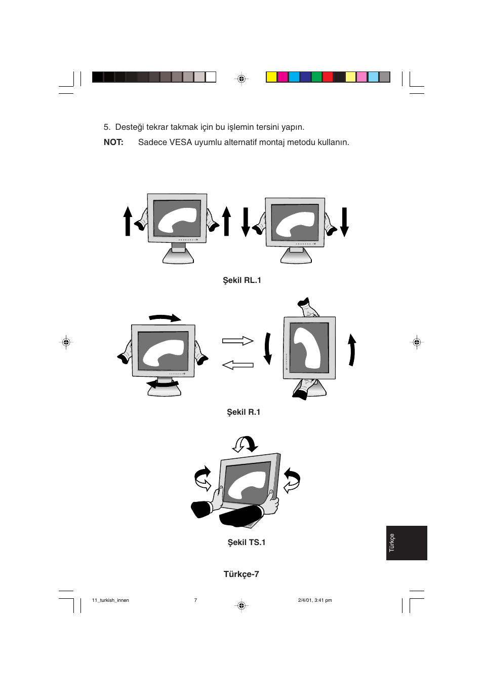 NEC LCD1850X User Manual | Page 200 / 213