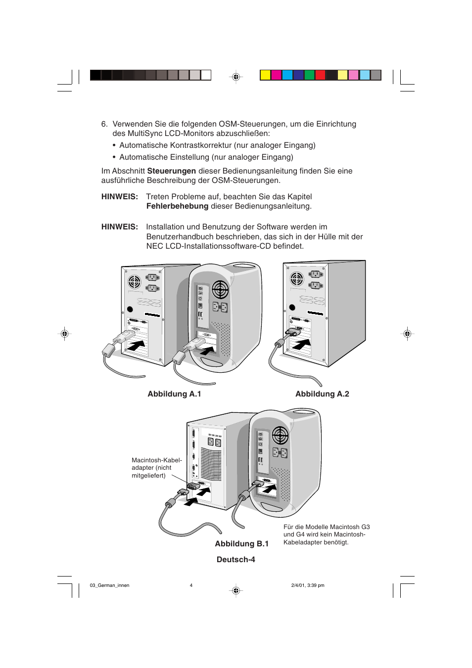 NEC LCD1850X User Manual | Page 51 / 213