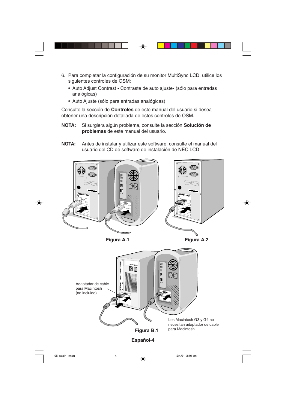 NEC LCD1850X User Manual | Page 87 / 213