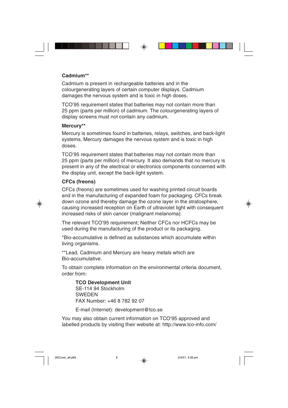 NEC LCD1850X User Manual | Page 9 / 213