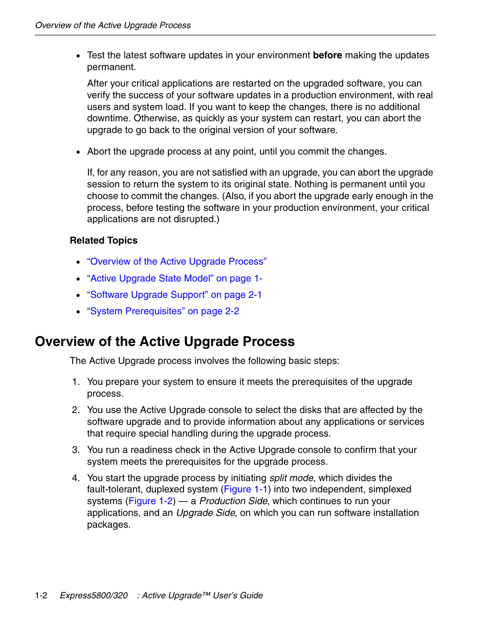 Overview of the active upgrade process | NEC 320Fc User Manual | Page 14 / 120