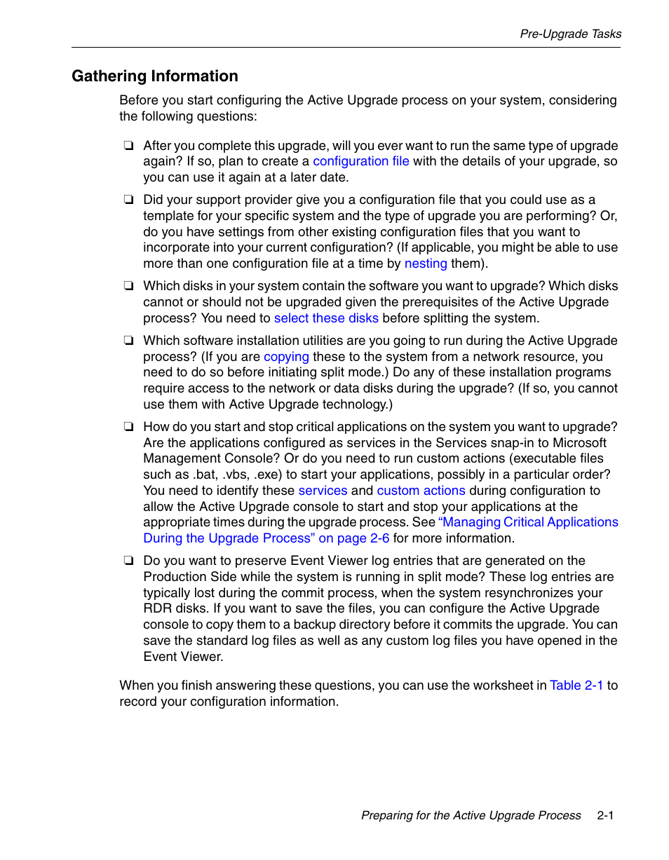 Gathering information | NEC 320Fc User Manual | Page 37 / 120