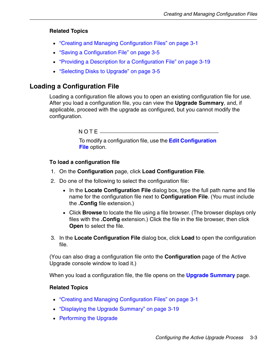 Loading a configuration file | NEC 320Fc User Manual | Page 53 / 120