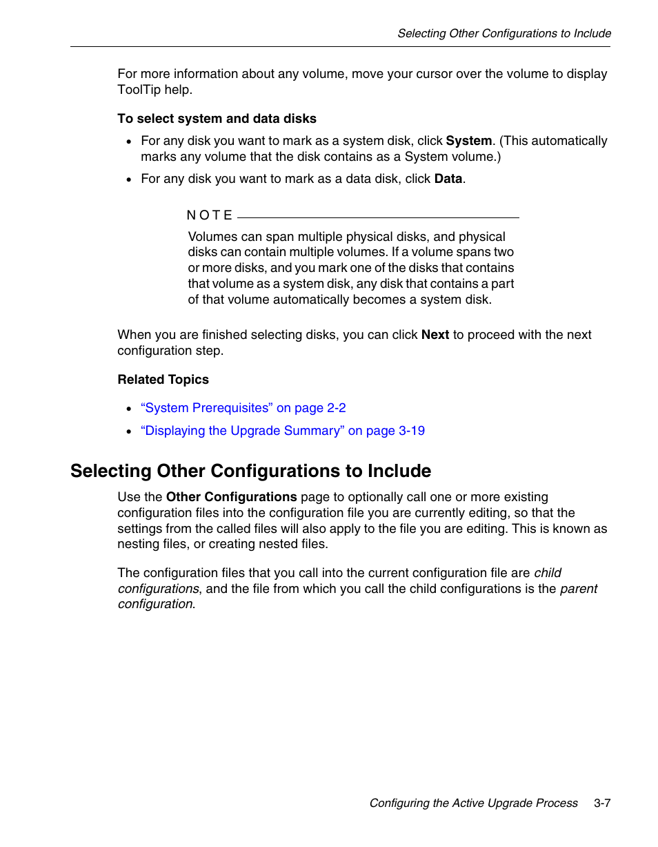 Selecting other configurations to include | NEC 320Fc User Manual | Page 57 / 120