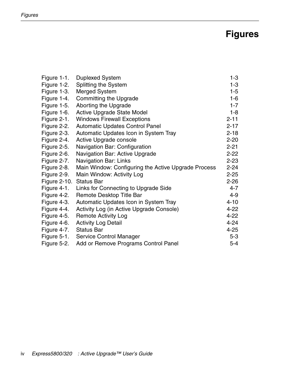 Figures | NEC 320Fc User Manual | Page 6 / 120