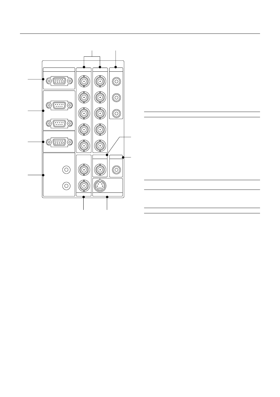 Terminal panel, E – 4 | NEC XT5100 User Manual | Page 10 / 52