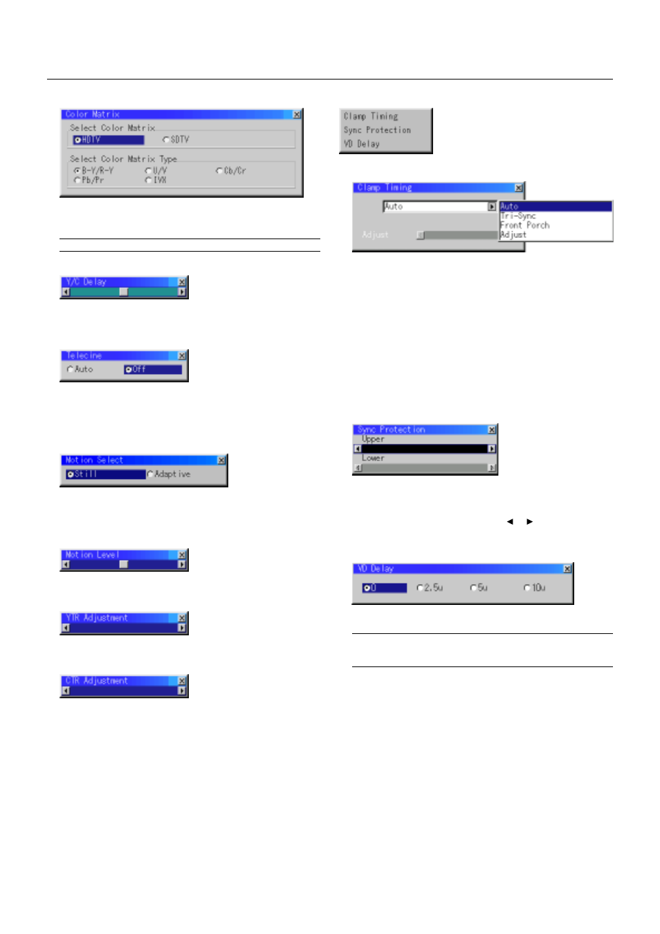 E – 32, Option adj | NEC XT5100 User Manual | Page 38 / 52