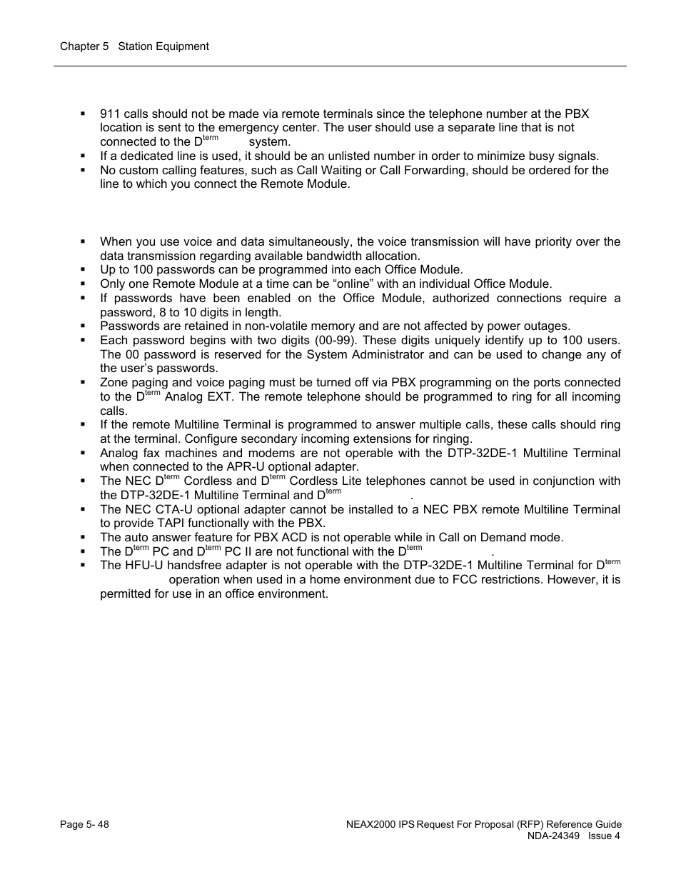 NEC NEAX NDA-24349 User Manual | Page 124 / 421