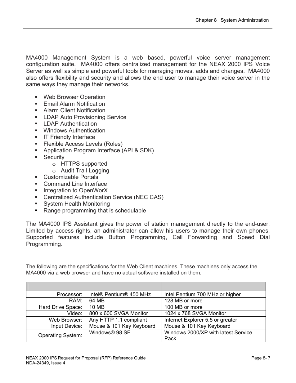 Ma4000 management system | NEC NEAX NDA-24349 User Manual | Page 155 / 421