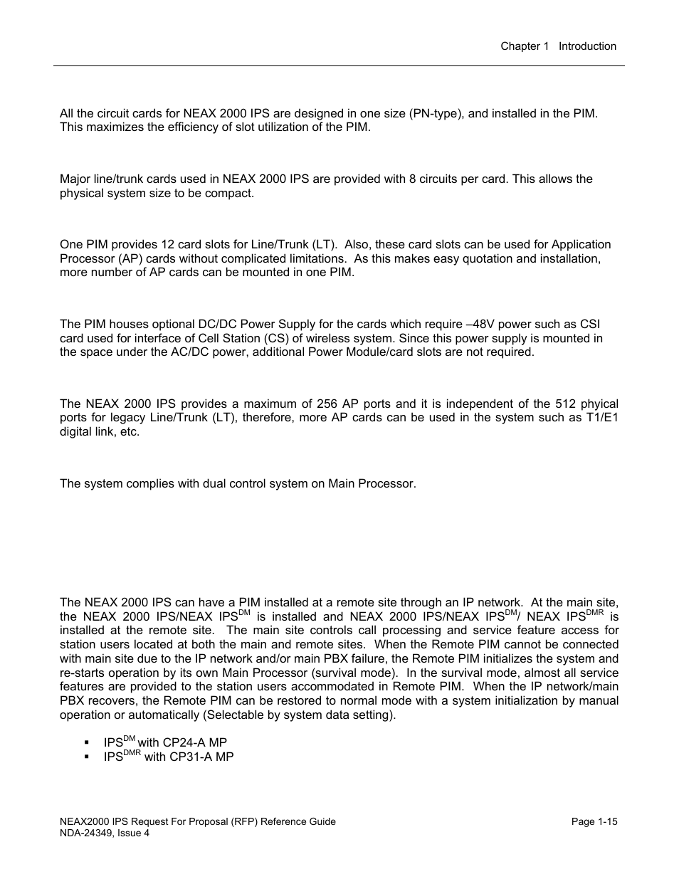 NEC NEAX NDA-24349 User Manual | Page 21 / 421