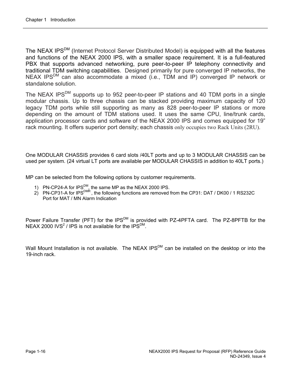 Neax, 2000 ips, Introduction | NEC NEAX NDA-24349 User Manual | Page 22 / 421