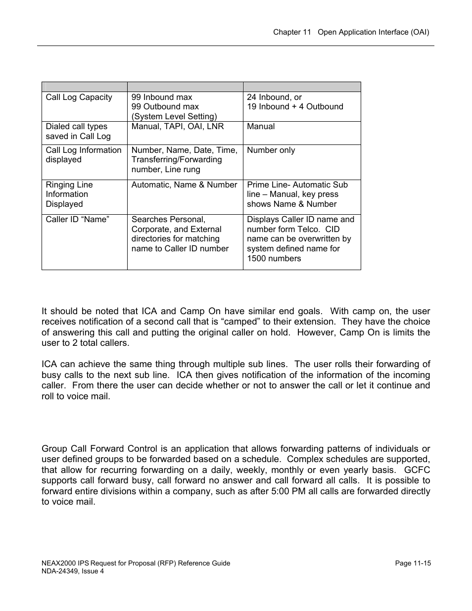 Open worx : group call forward control (gcfc) | NEC NEAX NDA-24349 User Manual | Page 235 / 421