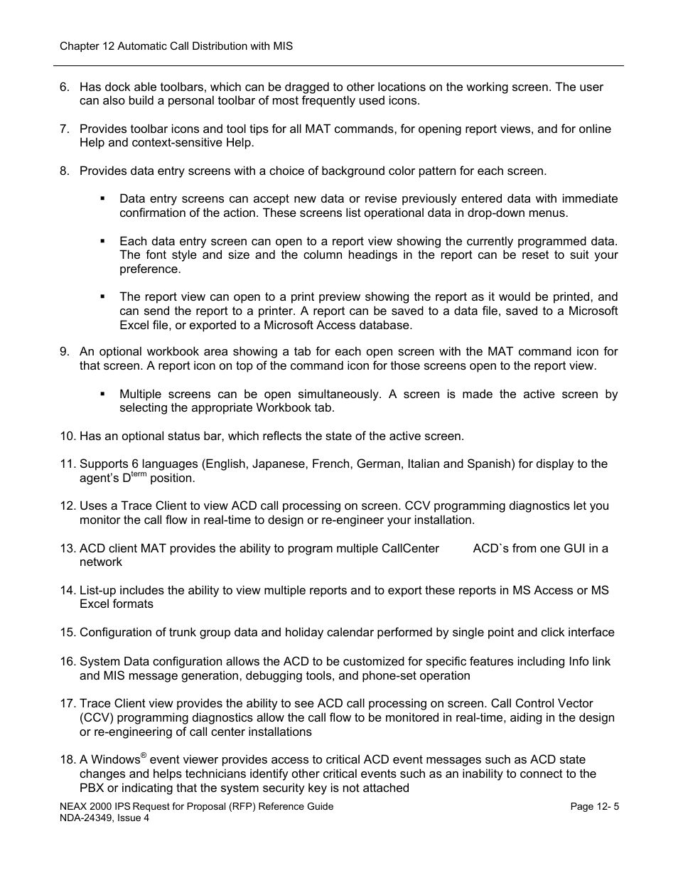 NEC NEAX NDA-24349 User Manual | Page 245 / 421