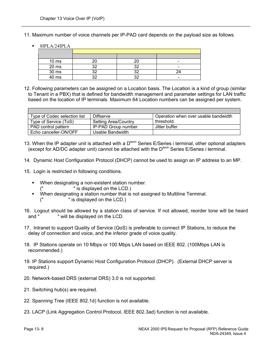 NEC NEAX NDA-24349 User Manual | Page 266 / 421