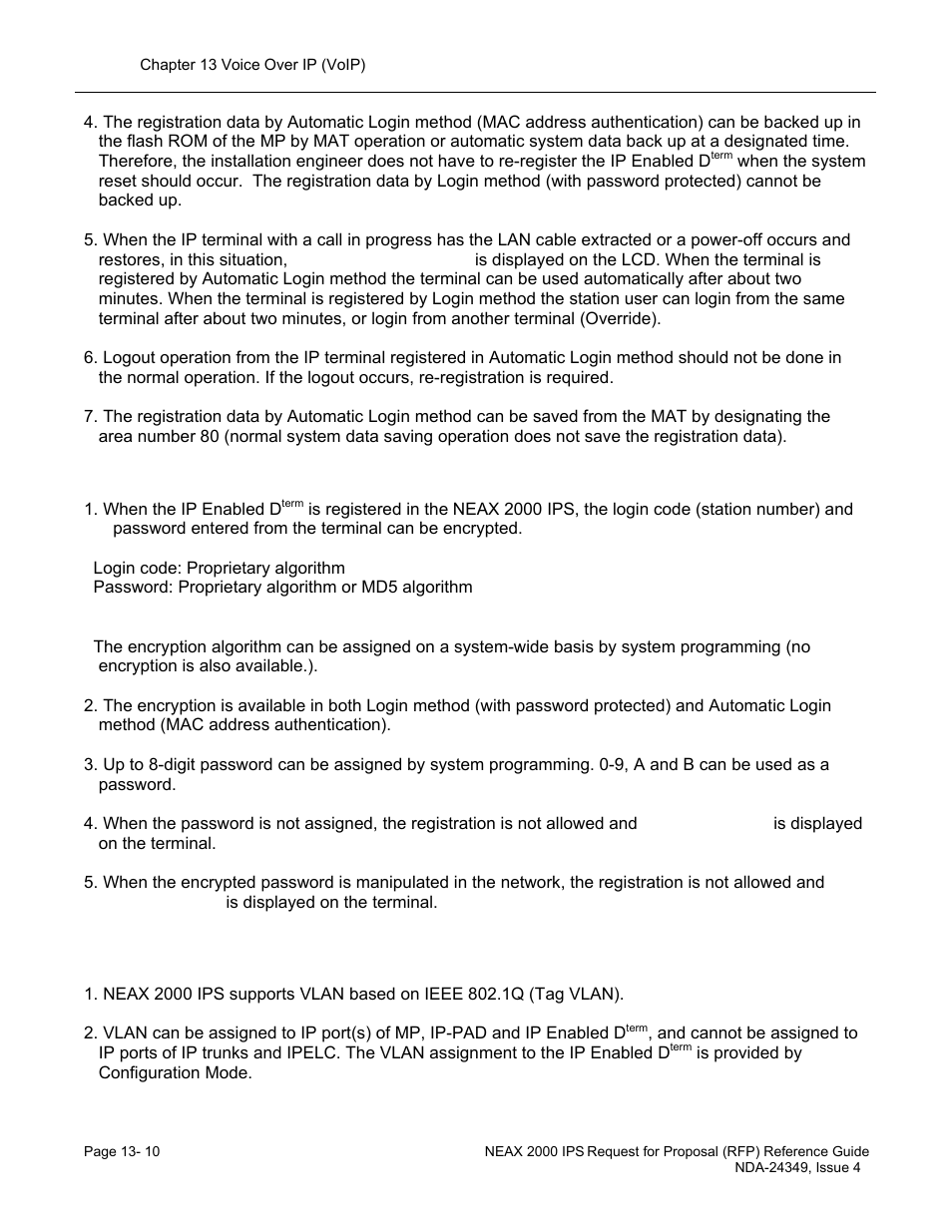 NEC NEAX NDA-24349 User Manual | Page 268 / 421