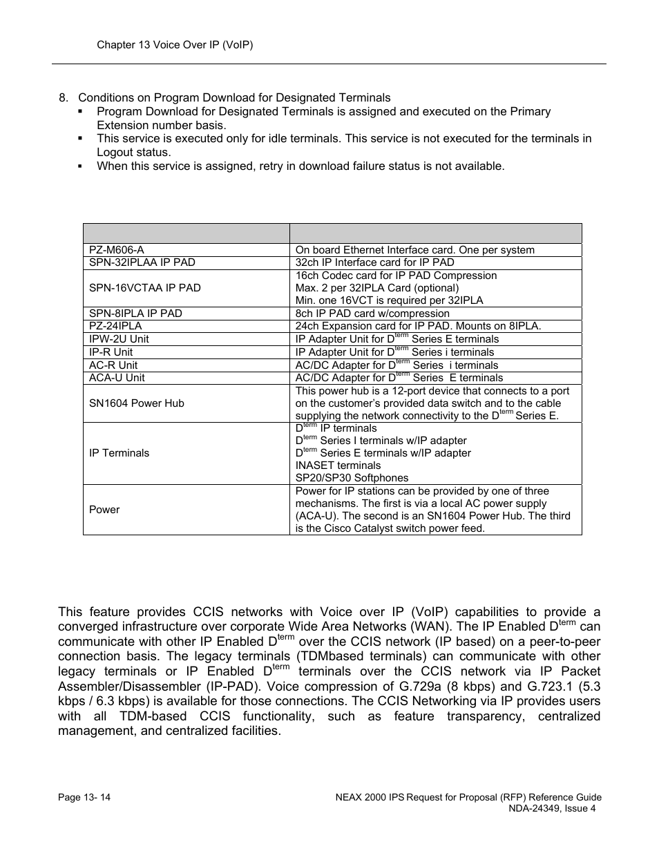 Ccis networking via ip | NEC NEAX NDA-24349 User Manual | Page 272 / 421